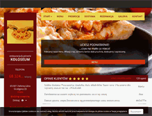 Tablet Screenshot of koloseum.pl